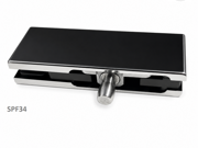Stella Highlight Patch Fitting with Pivot - Polished Stainless Steel
